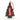 Back view of the Little Debbie® Christmas Tree Brownie® Ornament featuring a textured chocolate-brown surface with a red Little Debbie logo in the center and a red hanging ribbon, displayed against a white background.