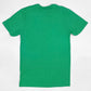 Back view of the green Little Debbie T-shirt featuring Zain the Zebra™ . The back of the shirt has no designs or images.