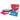 An open red and white Little Debbie box displaying three boxes of Cosmic Brownies, a blue Cosmic Brownies T-shirt, a white mug with the Cosmic Brownies logo, and a pair of pink socks with the Cosmic Brownies logo.