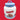 A collectible Little Debbie® cookie jar featuring an illustration of Oatmeal Creme Pies. The jar is white with a blue gingham check pattern at the bottom. The lid is blue with a convenient handle. The brand's logo is prominently displayed at the center.
