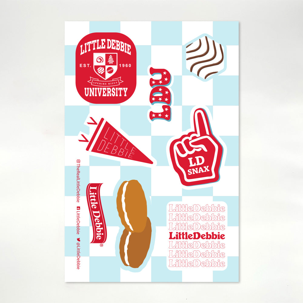 Little Debbie® University Sticker