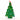 A Little Debbie® Christmas Tree Brownie® Ornament shaped like a green frosted Christmas tree brownie with colorful candy decorations and a red ribbon for hanging, displayed against a white background.