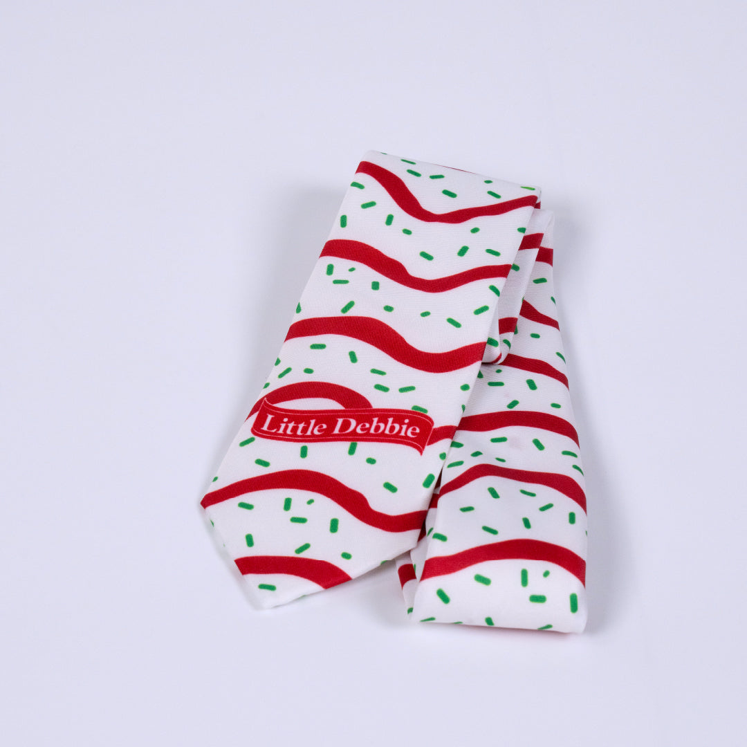 Christmas Tree Cakes Necktie