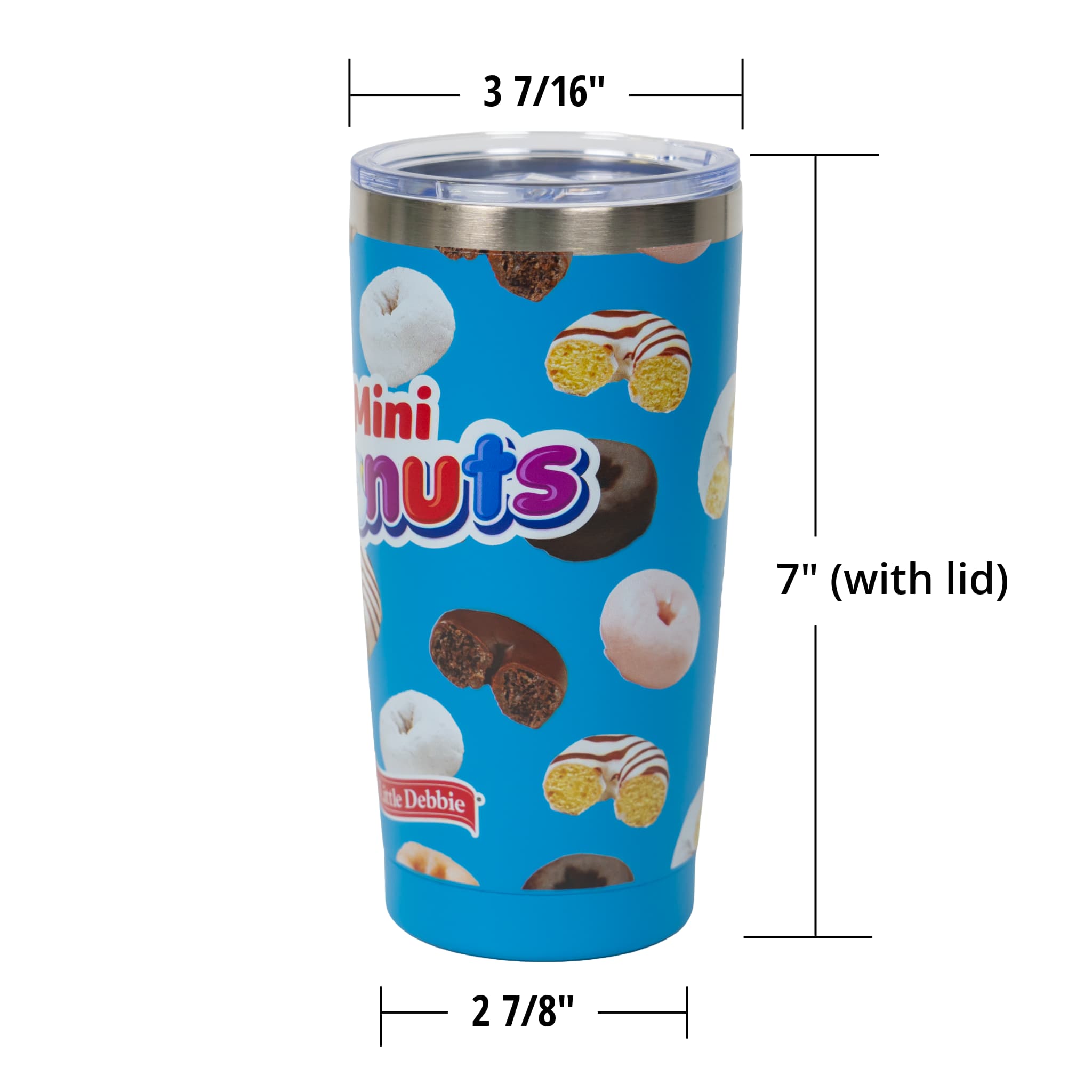 Mini Donuts Snack Icons Tumbler