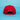 A red baseball cap viewed from the back, featuring 'since 1960' embroidered in white on the back panel, set against a solid light blue background.