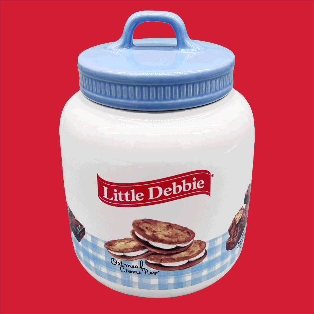 Little Debbie® Collectible Gingham Cookie Jar