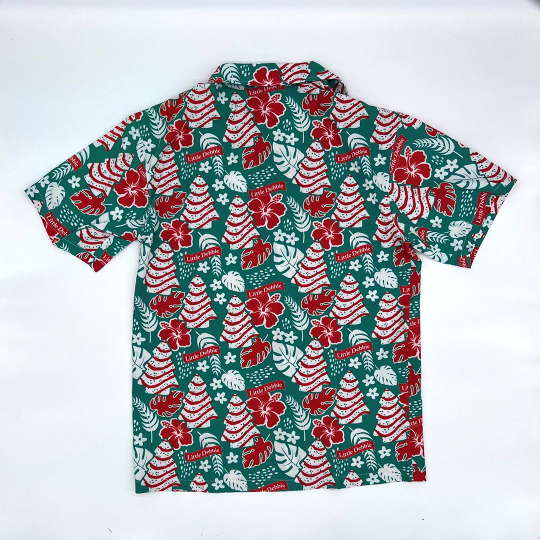 Teal and red sales shirt