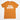 Honey Buns graphic logo printed in white over a golden orange unisex t-shirt with a small red Little Debbie logo below.