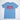 Swiss Rolls graphic logo printed in red over a solid light blue unisex t-shirt with a small red Little Debbie logo below.