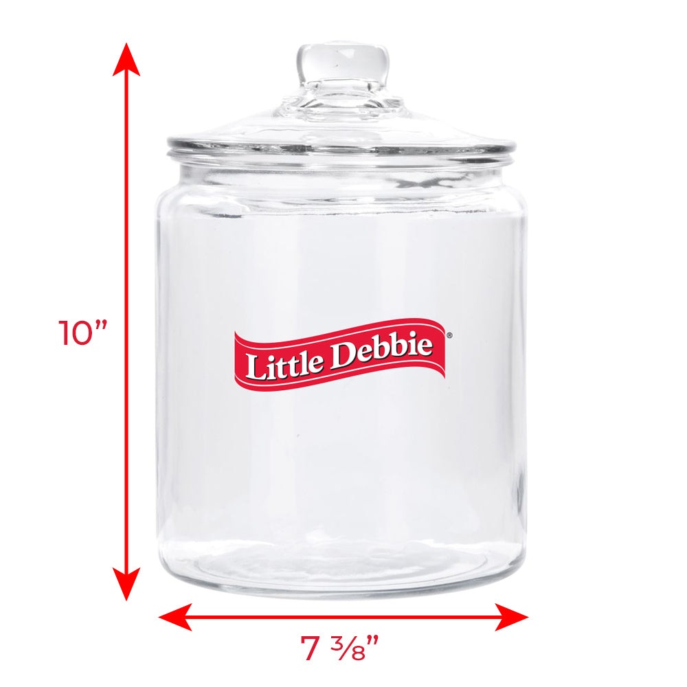 Little Debbie® Cookie Jar with dimensions 